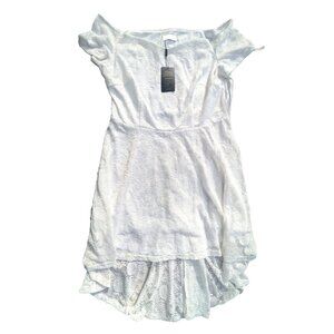 Dressystar White Lace Plus Size‎ 3XL Dress NWT